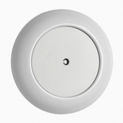 Blindd&aelig;ksel hvid porcel&aelig;n med ring