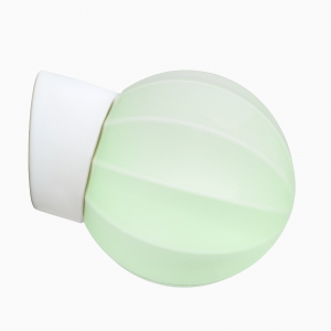 Lampe Deco skrå pastelgrøn-hvid IP20